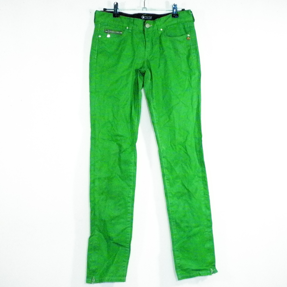 Pantalon Femme Vert ANDY WARHOL Taille Estimée 34/36. Bon état -  reconditionné disponible sur Label Emmaüs